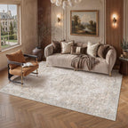 Vintage Rugs Living Room Washable Rug