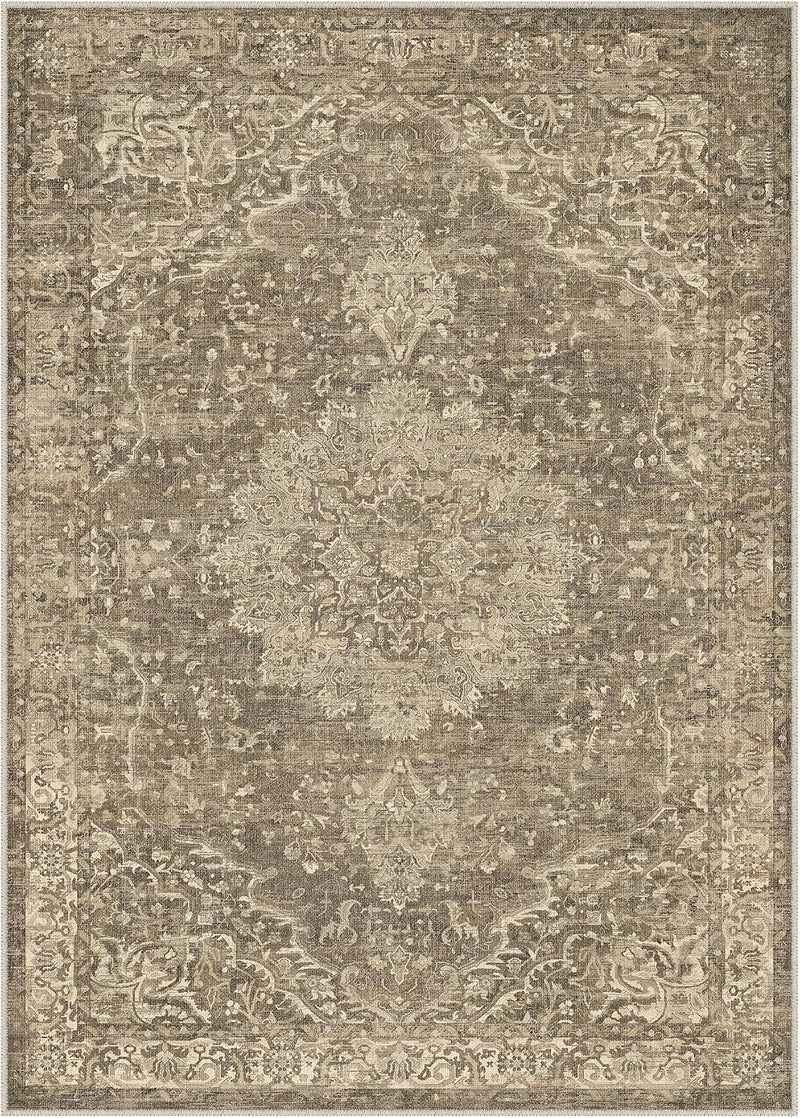 Vintage Rugs Living Room Washable Rug