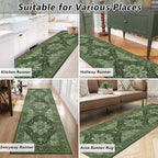 Vintage Rugs Living Room Washable Rug Boho