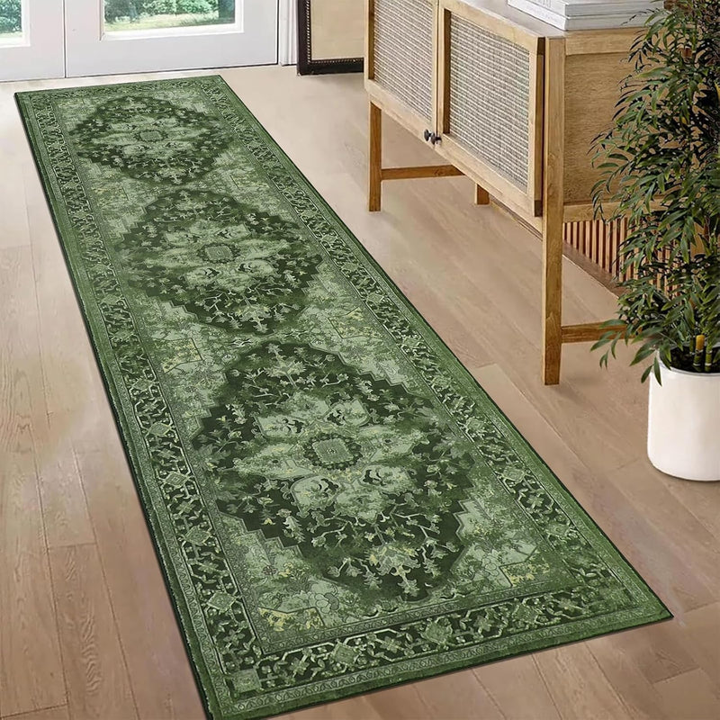 Vintage Rugs Living Room Washable Rug Boho