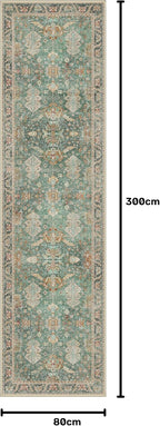 Vintage Runner Washable Non-Slip Carpet Bedroom