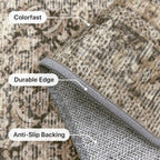 Vintage Runner Washable Non-Slip Carpet Bedroom