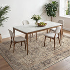 Vintage Runner Washable Non-Slip Carpet Bedroom