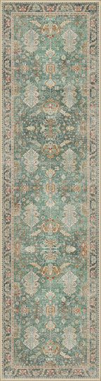 Vintage Runner Washable Non-Slip Carpet Bedroom