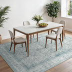 Vintage Runner Washable Non-Slip Carpet Bedroom