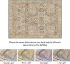 Vintage Runner Washable Non-Slip Carpet Bedroom