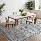 Vintage Runner Washable Non-Slip Carpet Bedroom