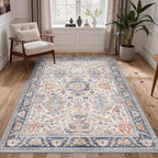 Vintage Runner Washable Non-Slip Carpet Bedroom