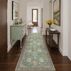 Vintage Runner Washable Non-Slip Carpet Bedroom
