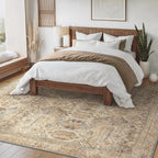 Vintage Runner Washable Non-Slip Carpet Bedroom