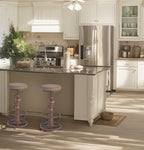 Vintage Swivel Bar Stools-Industrial Counter Height