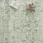 Vintage Taupe Rugs Living Room Washable Non Slip