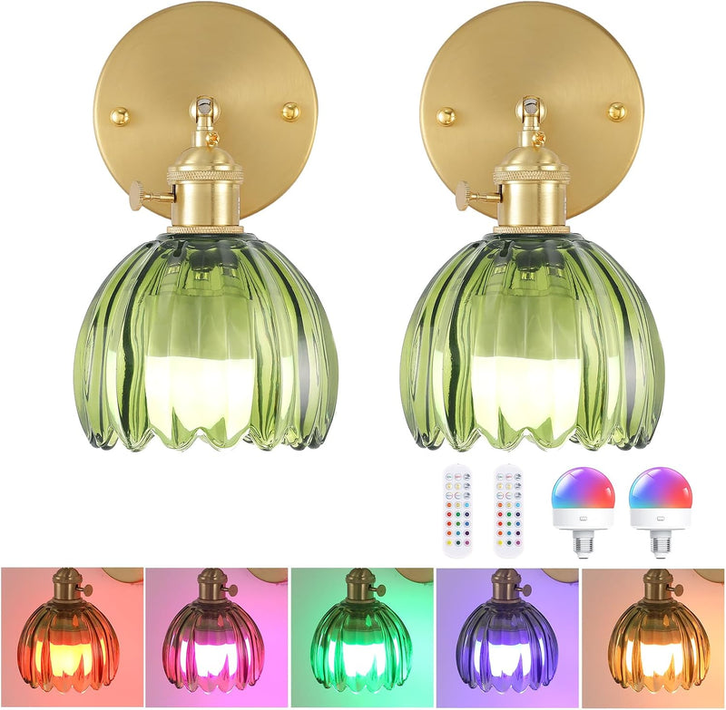 Vintage Wall Lights Lamps (Set of 2)