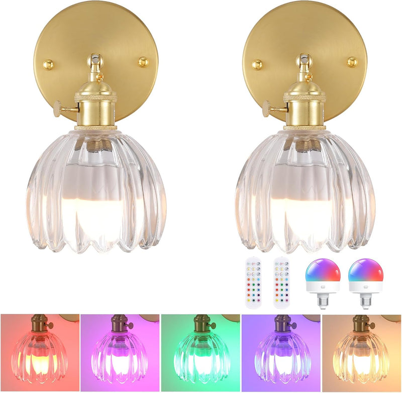 Vintage Wall Lights Lamps (Set of 2)
