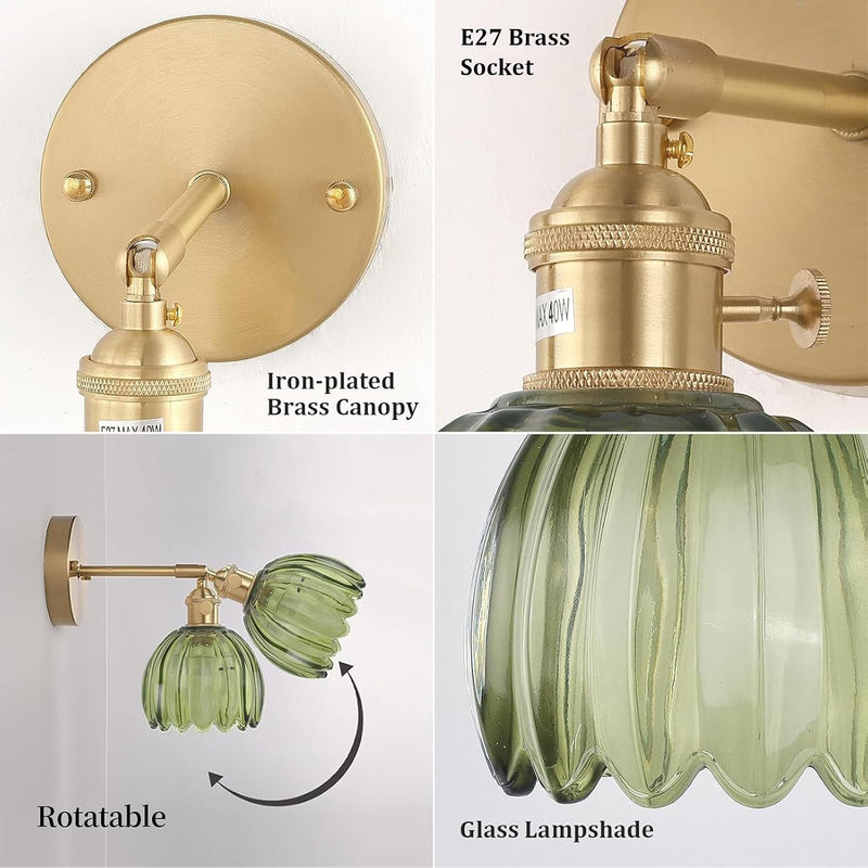 Vintage Wall Lights Lamps (Set of 2)