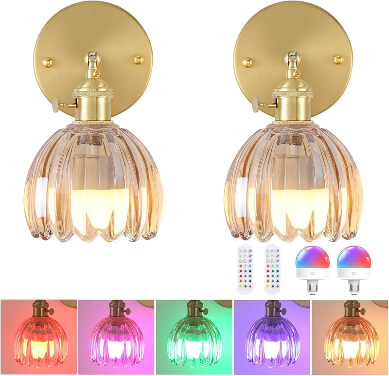 Vintage Wall Lights Lamps (Set of 2)