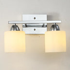 Vintage Wall Sconce Glass Shade Lamp with 12 (2 Pack)