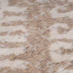 Vintage Warm Neutral Greige Living Room Area Rug