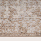 Vintage Warm Neutral Greige Living Room Area Rug