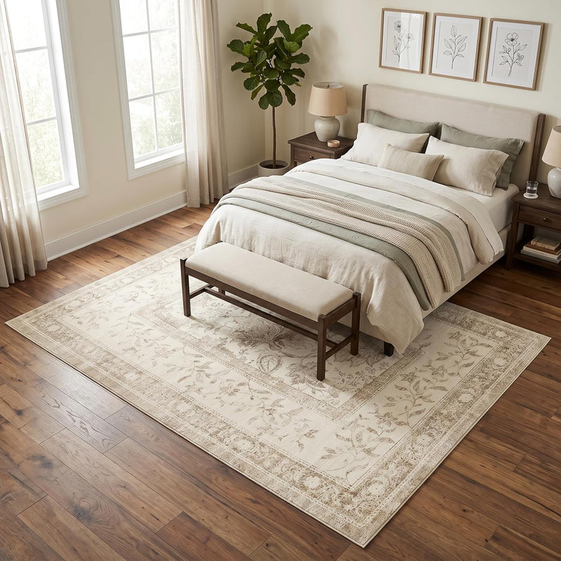 Vintage Washable Area Rug