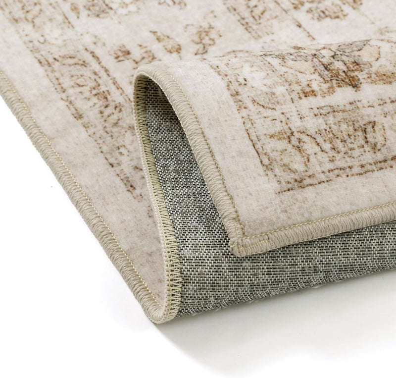 Vintage Washable Large Rugs Living Room Area
