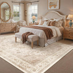 Vintage Washable Large Rugs Living Room Area