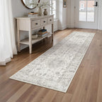 Vintage Washable Large Rugs Living Room Area Rug