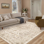 Vintage Washable Large Rugs Living Room Area Rug