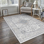 Vintage Washable Large Rugs Living Room Area Rug