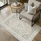 Vintage Washable Large Rugs Living Room Area Rug