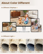 Vintage Washable Rugs for Living Room Area