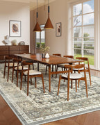 Vintage Washable Rugs for Living Room Area