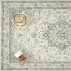 Vintage Washable Rugs Living Room Area Rug