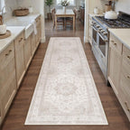 Vintage Washable Rugs Living Room Area Rug