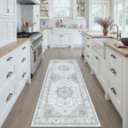Vintage Washable Rugs Living Room Area Rug