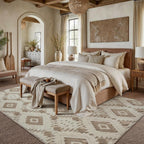 Vintage Washable Rugs Living Room Area Rug