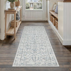 Vintage Washable Rugs Living Room Area Rug
