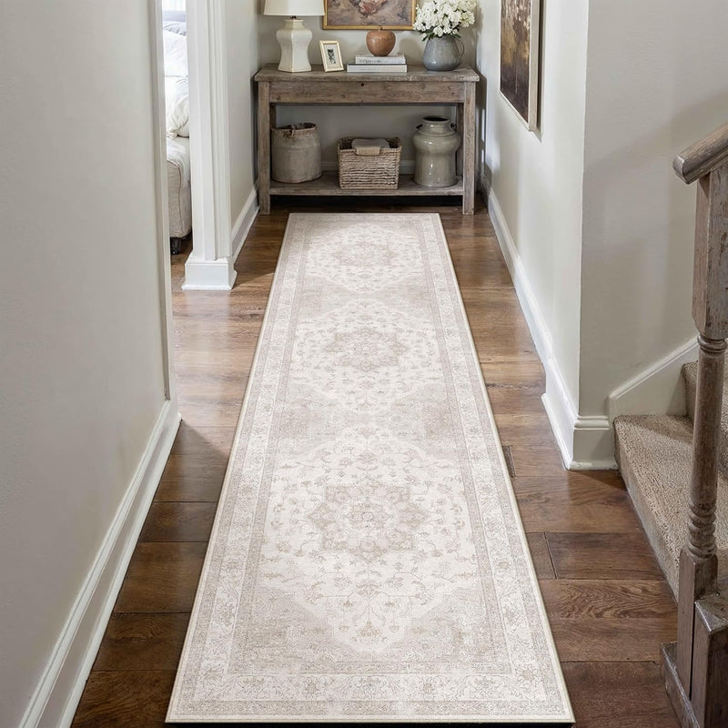 Vintage Washable Rugs Living Room Area Rug