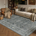 Vintage Washable Rugs Living Room Area Rug