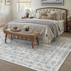 Vintage Washable Rugs Living Room Area Rug