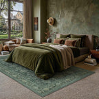 Vintage Washable Rugs Living Room Area Rug