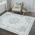 Vintage Washable Rugs Living Room Area Rug
