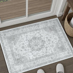 Vintage Washable Rugs Living Room Area Rug