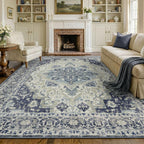 Vintage Washable Rugs Living Room Non Slip