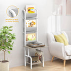 Vinyl Record Storage with Player Stand Turntable