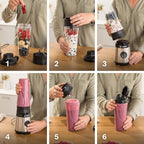 Vitapower Serie 2 Mini Blender 450W Stainless