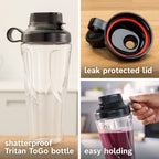 Vitapower Serie 2 Mini Blender 450W Stainless