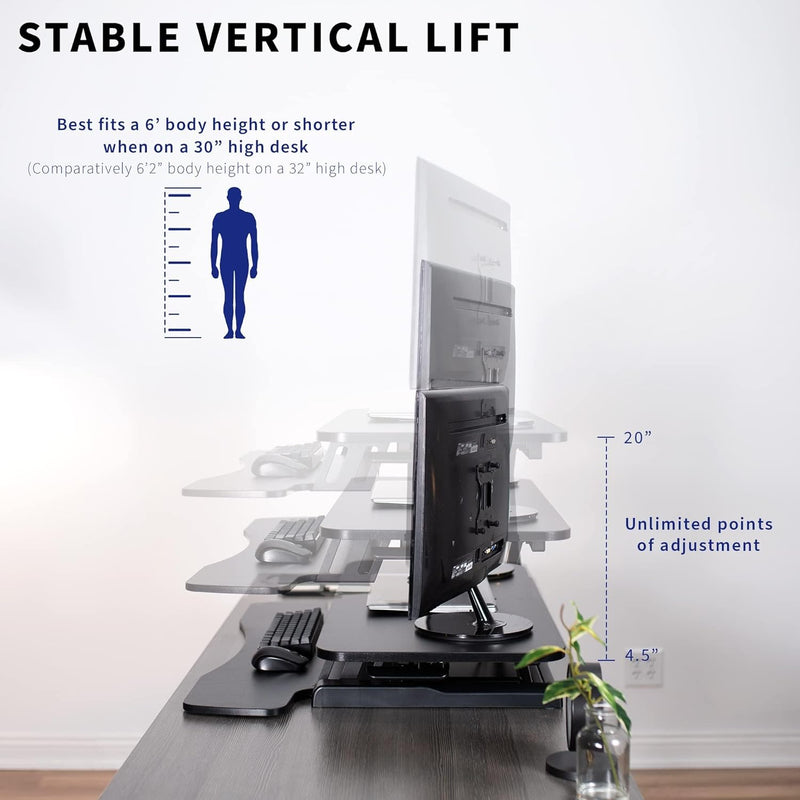 Desk Converter K Series Height Adjustable