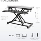 Desk Converter K Series Height Adjustable
