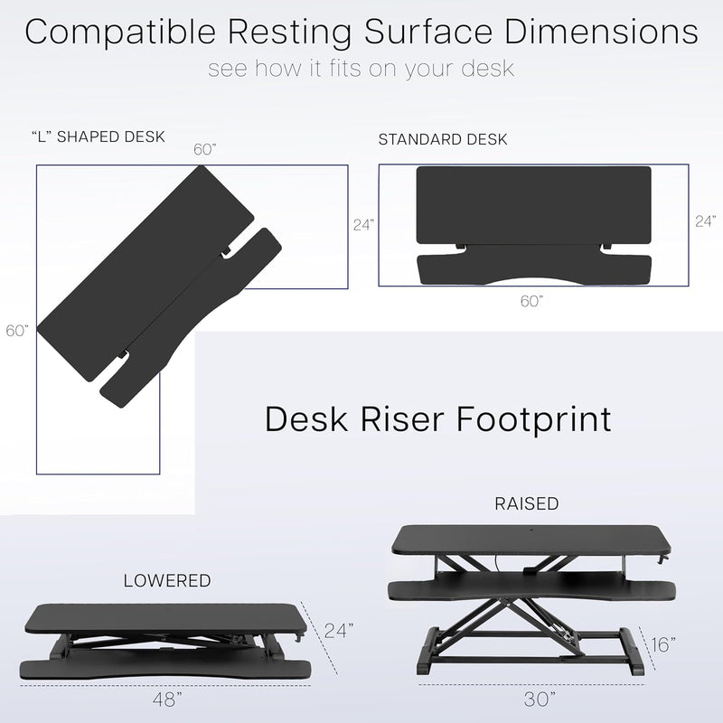 Desk Converter K Series Height Adjustable